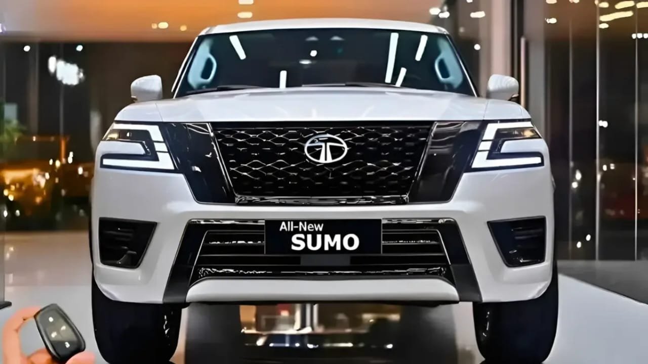 काफी काम बजट में घर लाए चमचमाती Tata Sumo 7-Seater SUV! 2.0L डीजल इंजन और 24kmpl माइलेज और प्रीमियम फीचर्स के साथ!